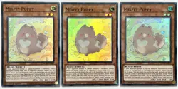 3 x ROTD-EN019 Melffy Puppy - Super Rare 1st Edition Near Mint YuGiOh Cards - Image 1