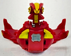 Bakugan Battle Brawlers Rubanoid Red Pyrus 750G Gundalian Invaders No Card - Image 1