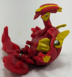 Bakugan Battle Brawlers Rubanoid Red Pyrus 750G Gundalian Invaders No Card - Image 2