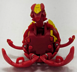 Bakugan Battle Brawlers Rubanoid Red Pyrus 750G Gundalian Invaders No Card - Image 3