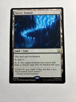 Secret Tunnel - Avatar: The Last Airbender MTG Plus Bonus Card!!! - Image 1