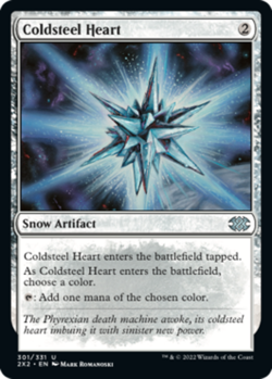 MTG - Coldsteel Heart - Double Masters 2022 - NM, English Magic FLAT RATE SHIP - Image 1