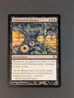MTG - 1x Underworld Dreams - Tenth (10th) Edition - LP - Magic The Gathering 184 - Image 3