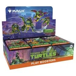 MTG TMNT Play Booster Box Teenage Mutant Ninja Turtles TCG - Image 1