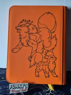 Mintkeeper - 9 Pocket Binder - Orange - Laser Engraved - Gym Heroes/Challenge - Image 2