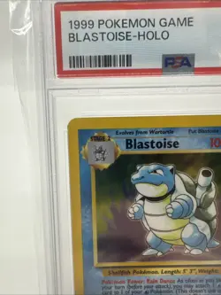 Pokemon TCG Blastoise Base Set Holo PSA 5 - Image 4