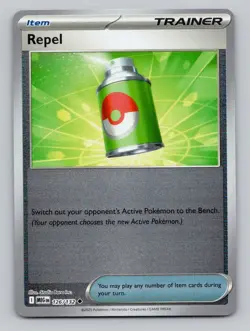 Reverse Holo Repel 126/132 Uncommon Mega Evolution Pokemon - Image 1