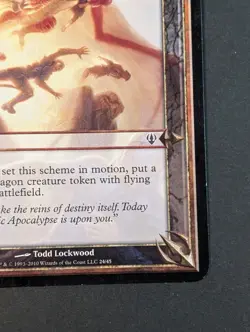 MTG - 1x Look Skyward and Despair - Oversize - LP - Magic the Gathering - #24 - Image 4