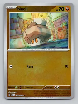 Reverse Holo Nacli 082/132 Common Mega Evolution Pokemon - Image 1