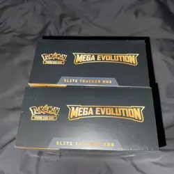 Pokemon Mega Evolution (ME01) Elite Trainer Box ETB Set of 2 New Sealed Lucario - Image 4