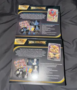 Pokemon Mega Evolution (ME01) Elite Trainer Box ETB Set of 2 New Sealed Lucario - Image 5