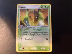 Pokemon Kakuna FireRed & LeafGreen 36/112 Reverse Holo Uncommon - Image 1