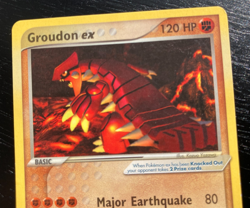 Pokemon Black Star Promo Non-Holo Groundon ex 002 Excellent Condition. - Image 4