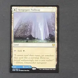 MTG - Hengegate Pathway Mistgate Pathway - Kaldheim - NM - Magic The Gathering - Image 2