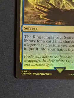 MTG -1x Ringsight - NM Foil - Lord of the Rings: Tales of Middle Earth - #220 - Image 3