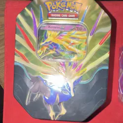 Pokemon TCG: Azure Legends Tins - ENTIRE SET - KYOGRE/XERNEAS/DIALGA (SEALED) - Image 3