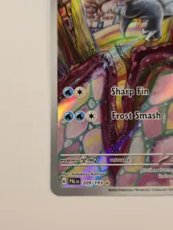 Pokemon TCG Arctibax Illustration Paldea Evolved 209/193 LP Condition - Image 5