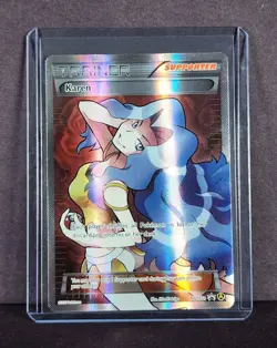 Pokemon Karen Full Art XY177a Alternate Art Promo Rare LP+ - FAST SHIP - Image 1