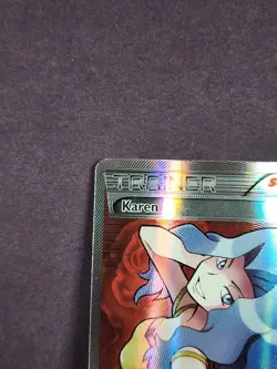 Pokemon Karen Full Art XY177a Alternate Art Promo Rare LP+ - FAST SHIP - Image 5