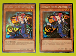 Yu-Gi-Oh Tour Guide from the Underworld 1st Edition Secret Rare RA01-EN005 Nm x2 - Image 1