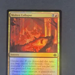 MTG - ​1x Molten Collapse - Lost Caverns of Ixalan - NM - Foil - Magic #234 2023 - Image 5
