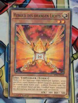 Herold des Orangen Lichts BP03-DE050 Shatterfoil Deutsch NM Yugioh - Image 1