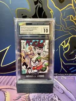 One Piece Japanese Holo Don!! Card OP06 CGC 10 GEM MINT - Image 1