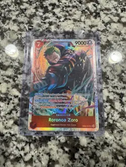 EB04-007 SR Roronoa Zoro One Piece Card - Image 1