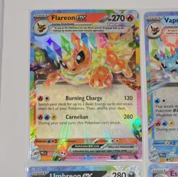 Pokemon TCG Eeveelutions EX Prismatic Evolutions - 18 CARD SET COMPLETE N/NM - Image 3