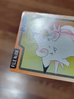 Pokemon Carddass Card Clefable File No.36 Bandai Pocket Monsters 1997 Japan PL - Image 4