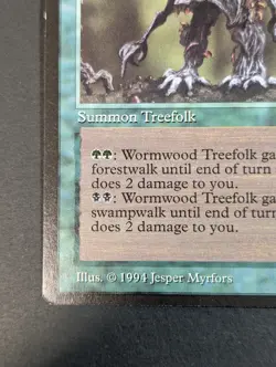 MTG - Wormwood Treefolk - The Dark - LP - Vintage - Rare Green - Magic - SG412 - Image 3