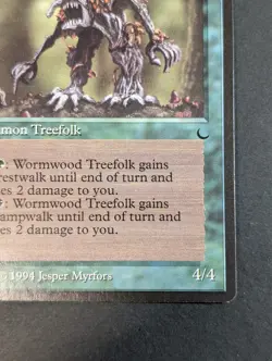 MTG - Wormwood Treefolk - The Dark - LP - Vintage - Rare Green - Magic - SG412 - Image 4