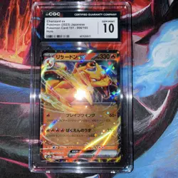 Pokemon TCG Charizard ex 006/165 Sv2a: Pokemon Card 151 Holo (Japanese) CGC 10 - Image 5