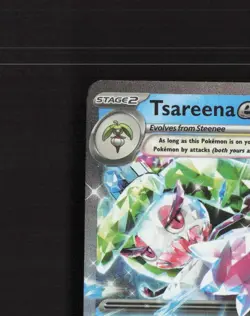 Tsareena ex 046/182 Paradox Rift Ultra Rare Holo Pokemon Card NM - Image 3
