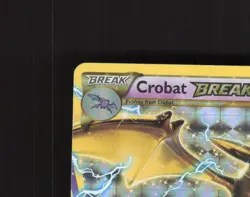 Crobat BREAK XY181 XY Full Art Black Star Promo Holo Pokemon Card LP - Image 3
