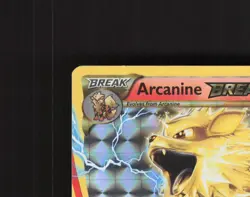 Arcanine BREAK XY180 XY Full Art Black Star Promo Holo Pokemon Card LP - Image 3