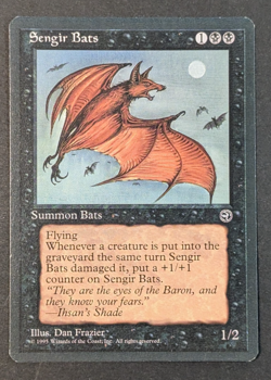 MTG - 1x Sengir Bats - Homelands - NM/LP - Vintage 1995 - Magic The Gathering - Image 1