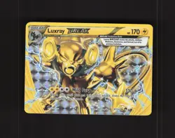 Luxray BREAK 47/122 Breakpoint Full Art Ultra Rare Holo Pokemon Card LP - Image 1