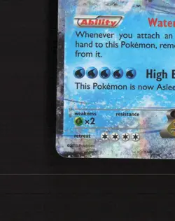 Wailord EX 38/160 Primal Clash Ultra Rare Holo Pokemon Card DMG - Image 5