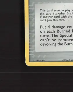 Full Flame 74/92 EX Legend Maker Reverse Holo Stamped Pokemon Card DMG - Image 5