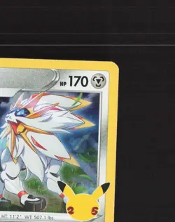 Solgaleo 021/025 Celebrations Holo Rare Pokemon Card LP - Image 4