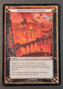 MTG - 1x Approach My Molten Realm - Oversize - LP - Magic the Gathering - #3 - Image 1