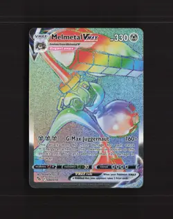 Melmetal VMAX 080/078 Pokemon GO Full Art Secret Rare Holo Pokemon Card NM - Image 1