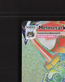 Melmetal VMAX 080/078 Pokemon GO Full Art Secret Rare Holo Pokemon Card NM - Image 3
