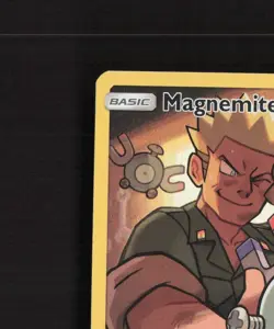 Magnemite 242/236 Cosmic Eclipse Full Art Secret Rare Holo Pokemon Card LP+ - Image 3