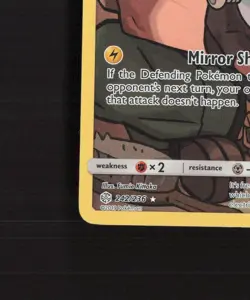 Magnemite 242/236 Cosmic Eclipse Full Art Secret Rare Holo Pokemon Card LP+ - Image 5