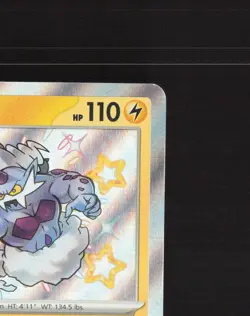 Thundurus 139/091 Paldean Fates Shiny Holo Rare Pokemon Card NM - Image 4