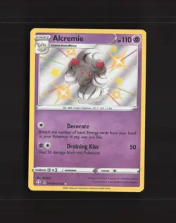 Alcremie SV058/SV122 Shining Fates Shiny Holo Rare Pokemon Card NM - Image 1