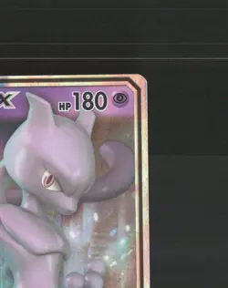 Mewtwo GX 31/68 Hidden Fates Ultra Rare Holo Pokemon Card DMG - Image 4