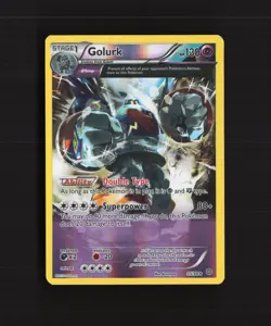 Golurk 35/98 Ancient Origins Full Art Reverse Holo Rare Pokemon Card LP - Image 1